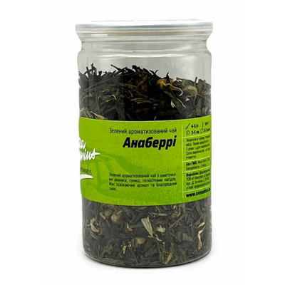 Зелений чай Tea Genius Анабері, 100г 818 фото