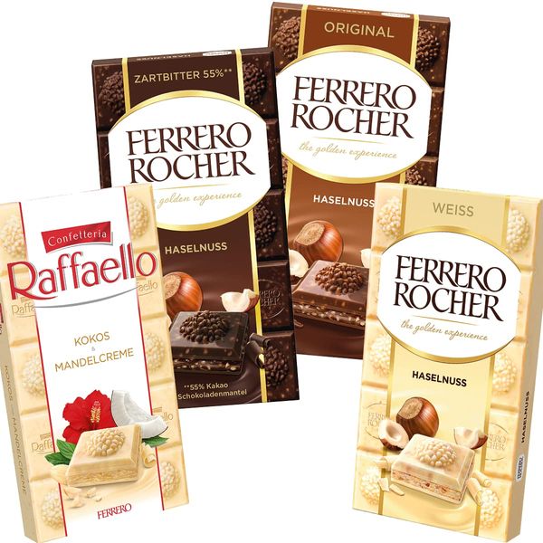 Шоколад темний з фундуком Ferrero Rocher Hazelnut, 90г 498 фото