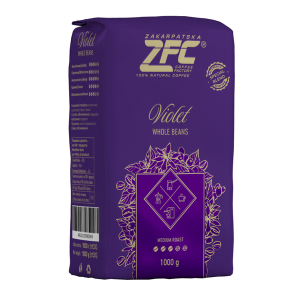 Кава в зернах ZFC Violet 1 кг 113 фото