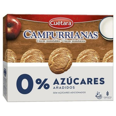 Печиво без цукру CUÉTARA Campurrianas 0%, 400г 1510 фото
