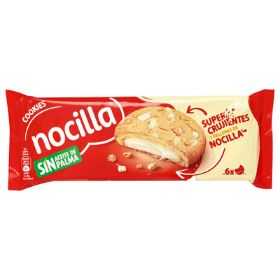 Печиво з білим горіхом Nocilla Cookies, 120г 1512 фото