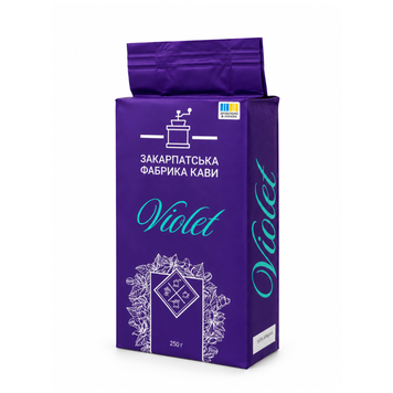 Кава мелена ZFC Violet 250 г 175 фото