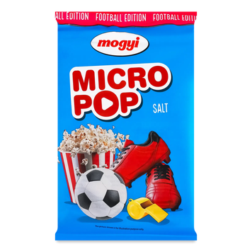 Попкорн Mogyi Micro Pop з сілью, 100г 19754 фото