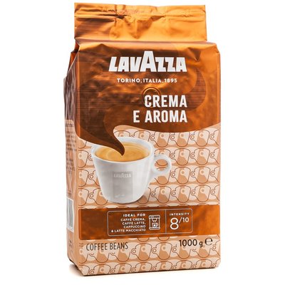 Кофе в зернах Lavazza Crema e Aroma 1кг 182 фото