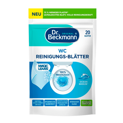 Серветки Dr. Beckmann для чищення унітазу Океанський бриз, 20 шт 16013 фото