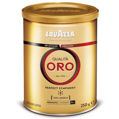 Кава мелена Lavazza Qualita Oro м/б 250 г 199 фото