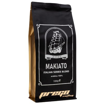 Кава в зернах  Prego Makiato 1 кг 131 фото