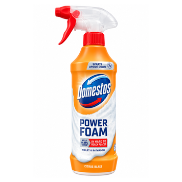 Піна для ванної кімнати та туалету Domestos Power Foam Citrus Blast 435 мл 19980 фото