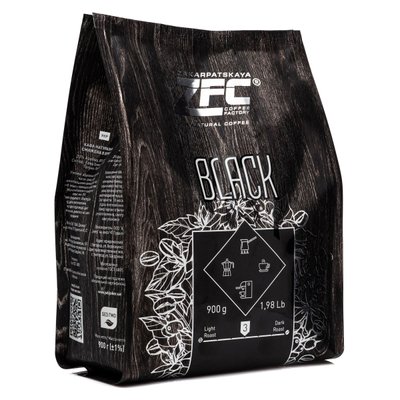 Кава в зернах ZFC Black 0.9 кг 1140 фото