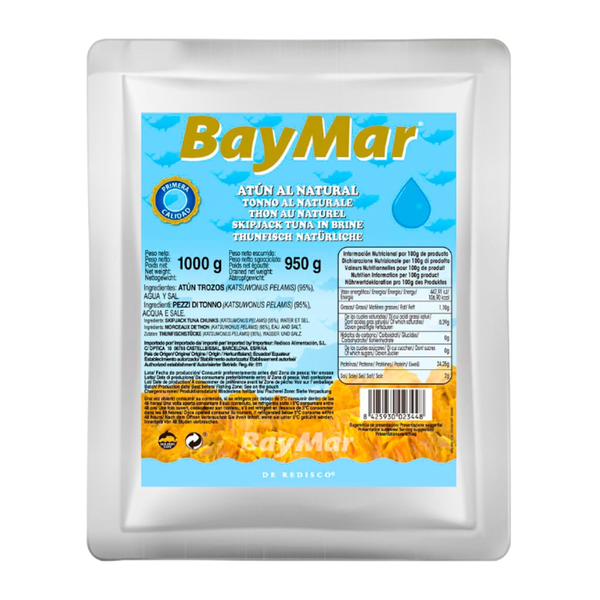 Тунець шматочками у власному соку BayMar, 500 г 19811 фото