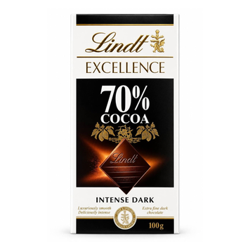 Шоколад чорний Lindt 70%, 100 г 21145 фото