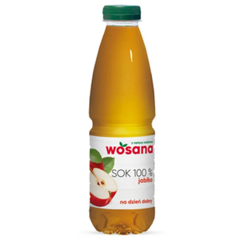 Сік яблучний Wosana Sok 100%, 1 л 19877 фото