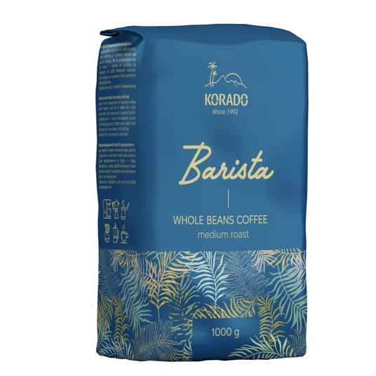 Купити Кава в зернах Barista Blend KORADO, 1кг 888 в інтернет