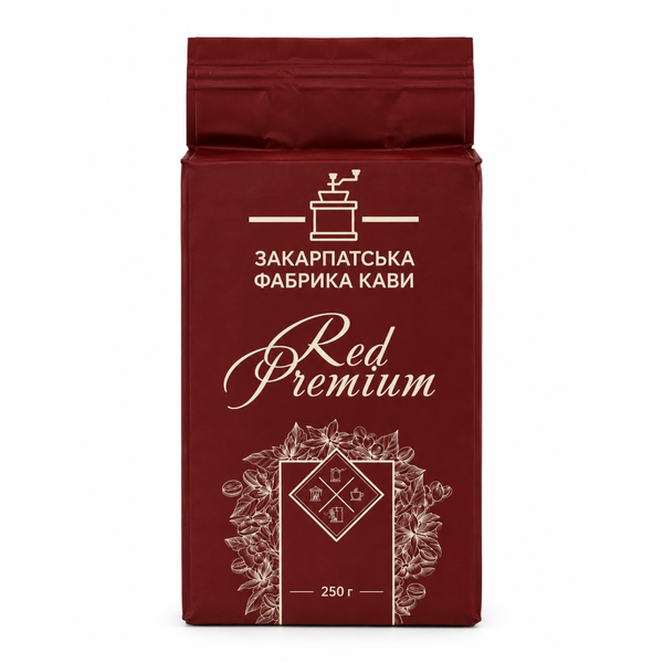 Кава мелена ZFC Red Premium 250 г 19988 фото