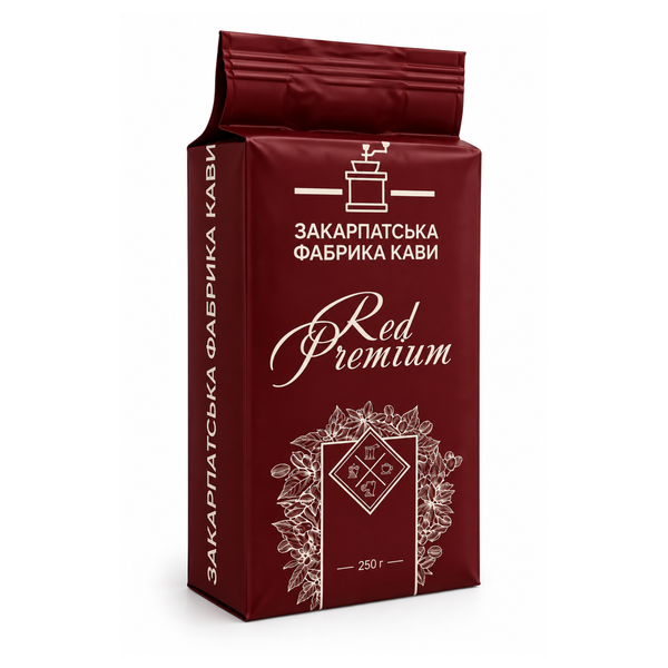 Кава мелена ZFC Red Premium 250 г 19988 фото