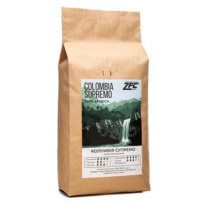Кава в зернах ZFC Колумбія Супремо 1 кг. 125 фото