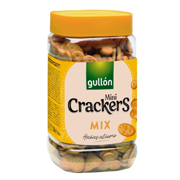 Асорті міні-крекерів Gullon Mini Crackers Mix, 350 г 19799 фото