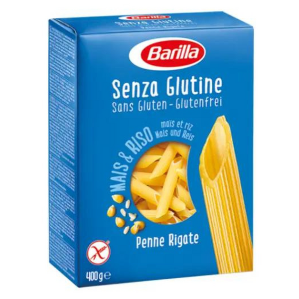 Безглютенові макарони Barilla Senza Glutine Penne Rigate 400г 1565 фото