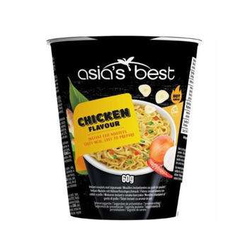 Локшина Asia`s best Chicken Flavor зі смаком курки, 60 г 19801 фото