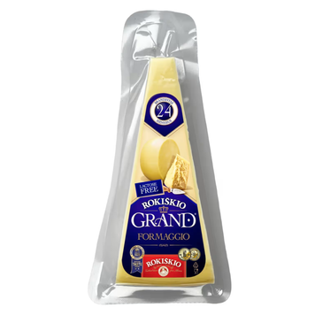 Сир твердий Roki&scaron;kio Grand Formaggio 24 місяці витримки (без лактози), 180 г 19854 фото