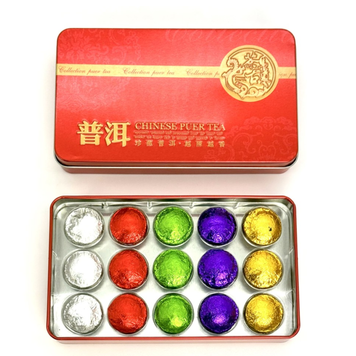 Набір 5 видів кращих пуерів 'Chinese puer', 15*5г 199886 фото
