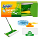Швабра Swiffer 3 in 1 Kit з 8 сухими та 3 вологими серветками + дастер з 1 змінною насадкою 19959 фото 2