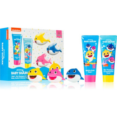 Дитячий набір для ванни Nickelodeon Baby Shark (шампунь, піна, 3 іграшки) 1401110 фото