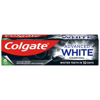 Зубна паста Colgate Advanced White Charcoal 75мл 140097 фото