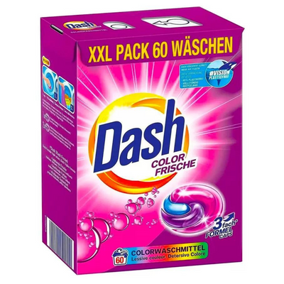 Капсули для прання кольорових речей Dash Color Frishe, 60шт, 1.494г. 140056 фото