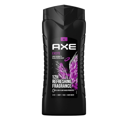 Гель для душу AXE Excite Body Wash, 400мл 140105 фото