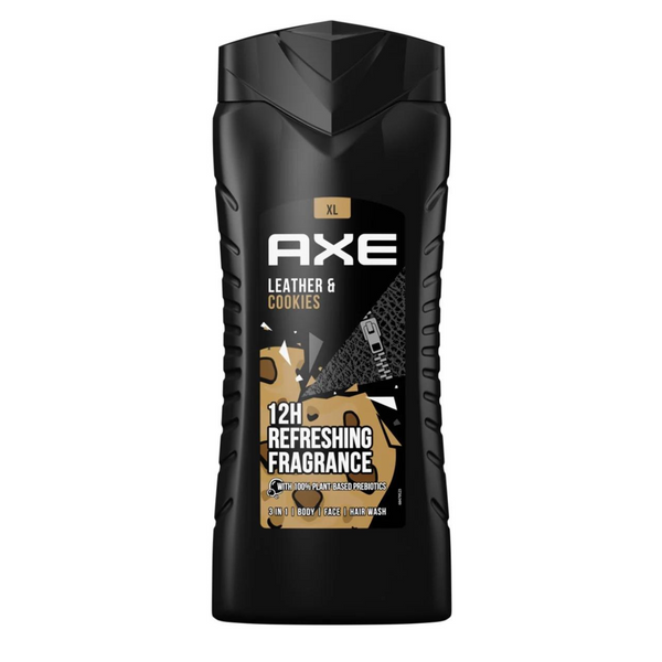 Гель для душу Axe Leather & Cookies, 400мл 140106 фото