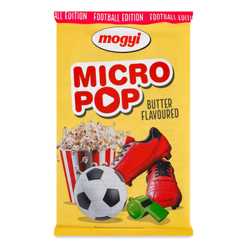 Попкорн Mogyi Micro Pop з смаком масла, 100г 19752 фото